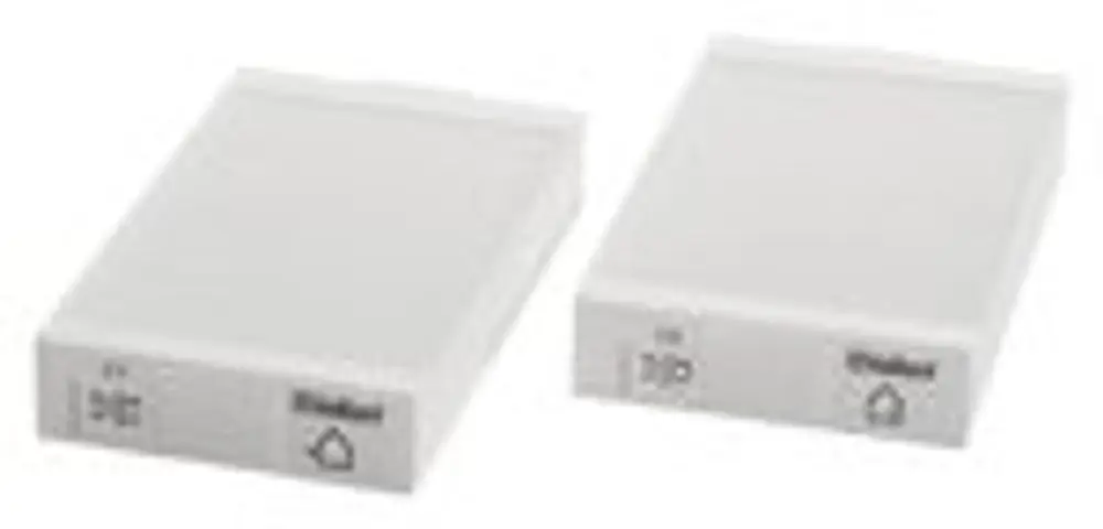 Feinfilter-Set in weißer Verpackung, geeignet für das Deckengerät von Vaillant recoVAIR VAR 150/4, zur Filterung von Luft.